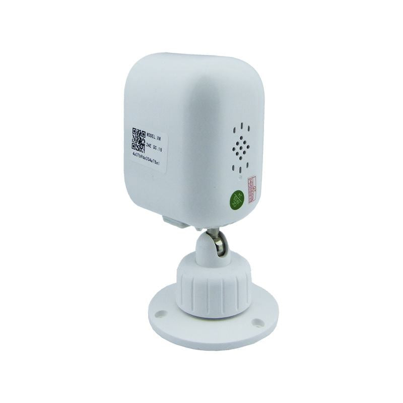 Cámara solar JT-8185, vista lateral con su base