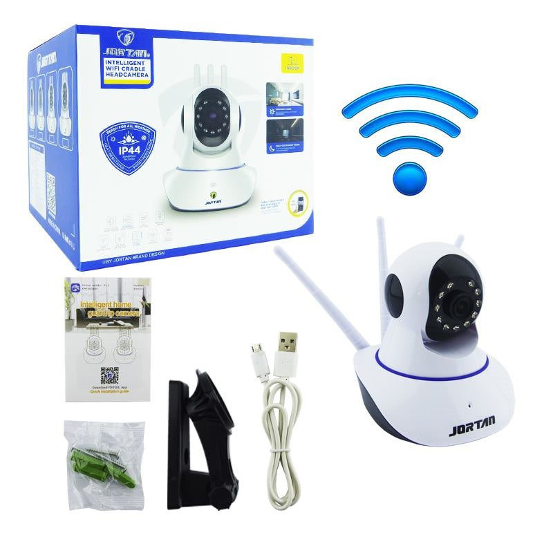 Cámara WiFi interior 360° DomoVision con accesorios y caja