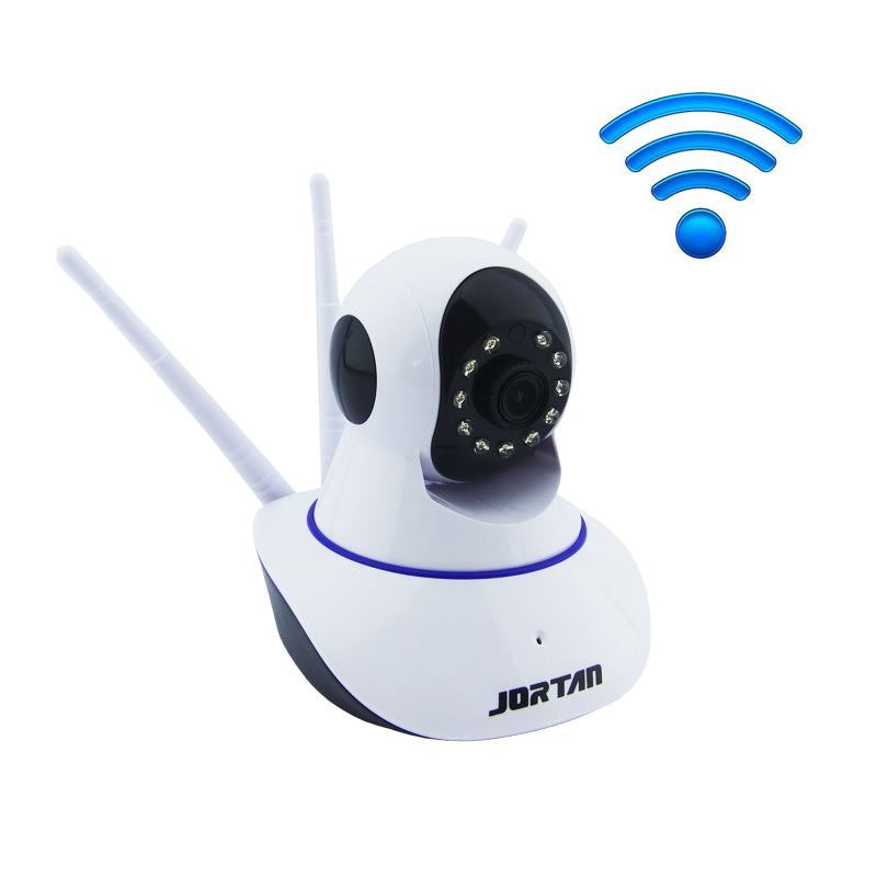 Cámara WiFi interior 360° con visión nocturna y tres antenas